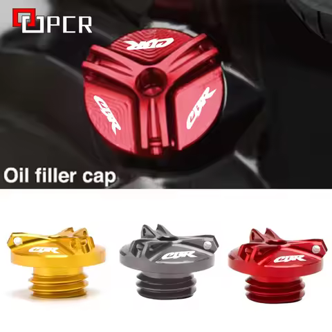 Oil Filler Cap Plug Cover For Honda CB650R CB400 CB500X F CB300R CB190R CBR 600 954 1000 RR cbr F4i CB650F CB1000R CB1100 RS/EX