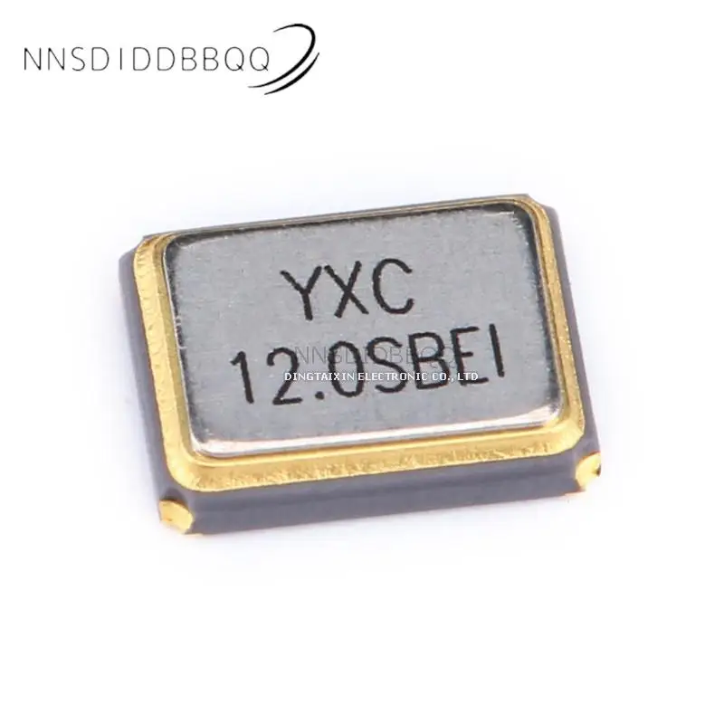 5PCS 3225 Passive Crystal Oscillator YSX321SL 12MHz 10ppm 20pF X322512MSB4SI 4-Pin Passive Components Oscillator