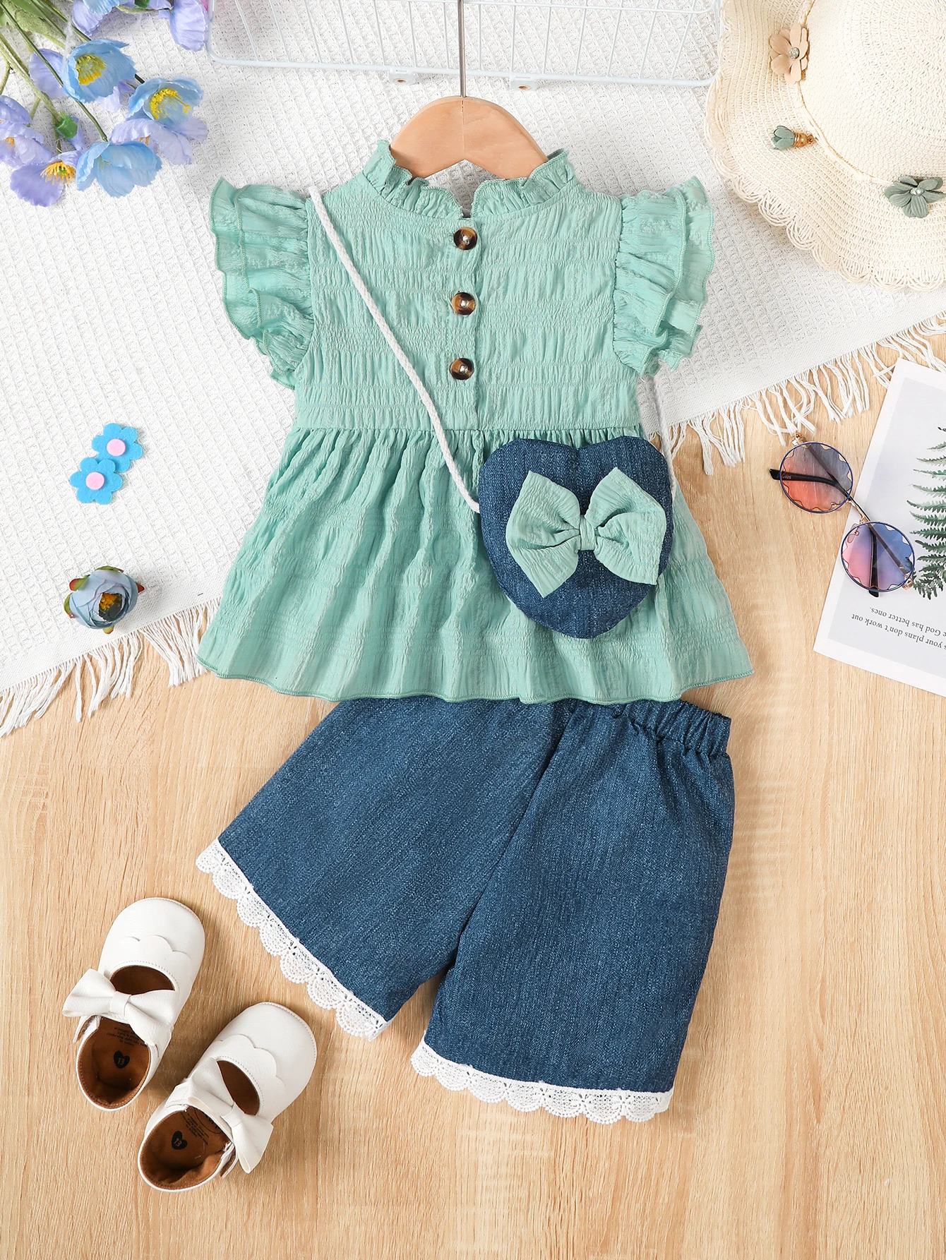 Conjunto de moda de verano par - Baby Clothing Clearance reseña y precio