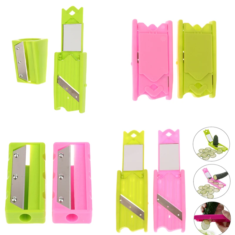 1PCS Cucumber Knife Cutter Sharpener For Making Cucumber Facial Mask With Mirror Kitchen Accesso Peeler Cucumber Beauty Slice