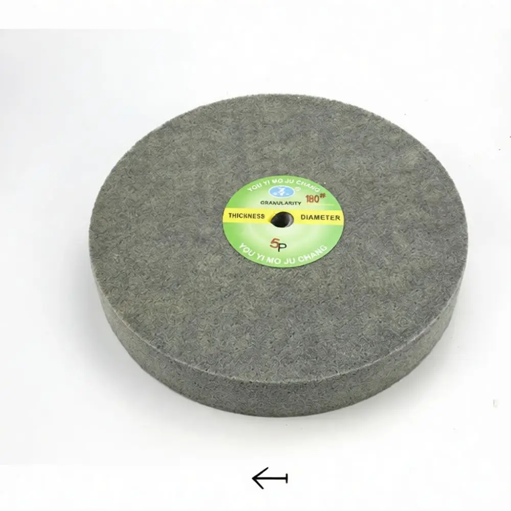 Non Woven Fiber Buffing Disc For Yongpin Metal Polishing Wheel Stainless Steel Aluminum Stone Surface Grinding Finishing