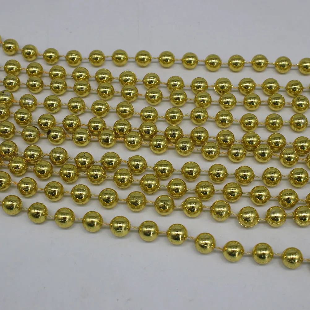 

5M/Roll 8Mm Plating Golden String Fixed For Wedding Christmas Decoration Diy Crafts Party Supplies Beads Chain Garland