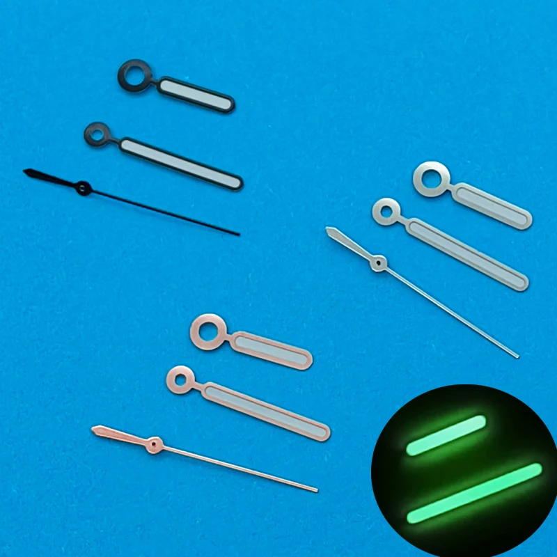 NH35 ساعة الأيدي C3 الأخضر مضيئة الأيدي يناسب NH35 NH36 4R35 4R36 7S26 الحركة التلقائية الميكانيكية الرجال ساعة الأيدي الملحقات #1