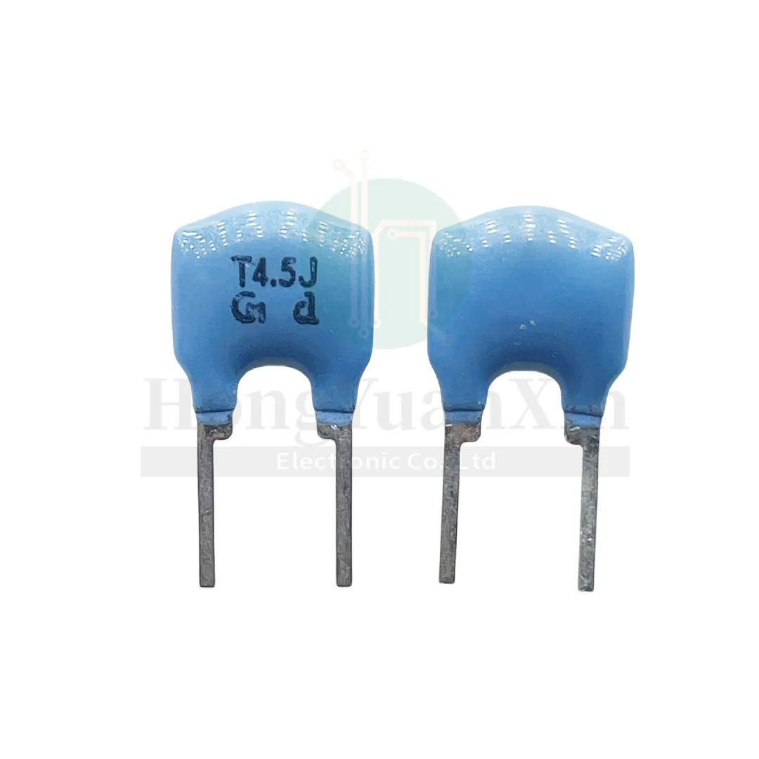 100PCS/ Murata ceramic trap TPS4.5MJ 4.5MHZ 4.5M blue straight plug three-pin