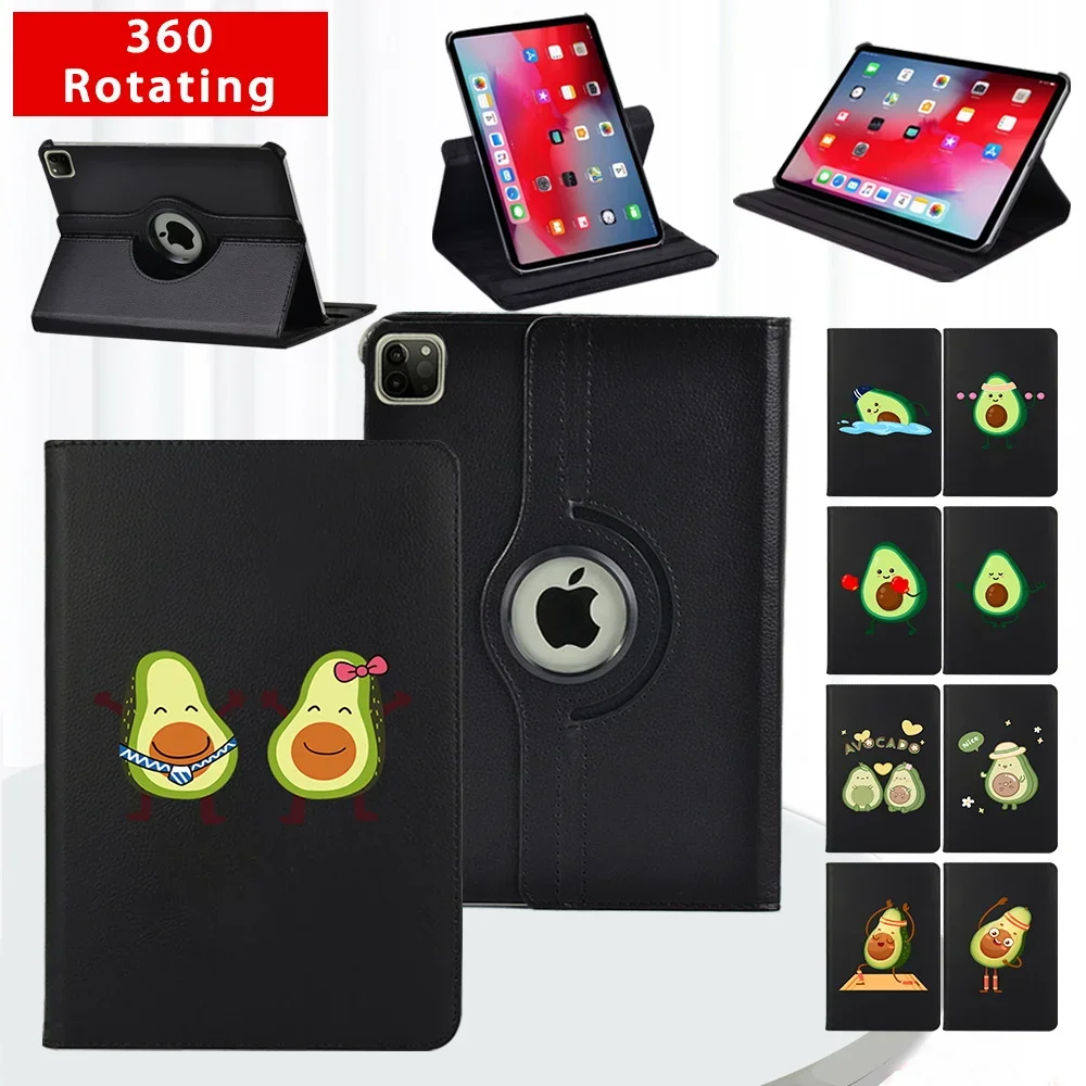 

360 Degrees Rotating Tablet Case For Apple IPad Pro 9.7"/Pro 10.5"/Pro 11" 2018/2020 Smart Magnetic Protective Shell