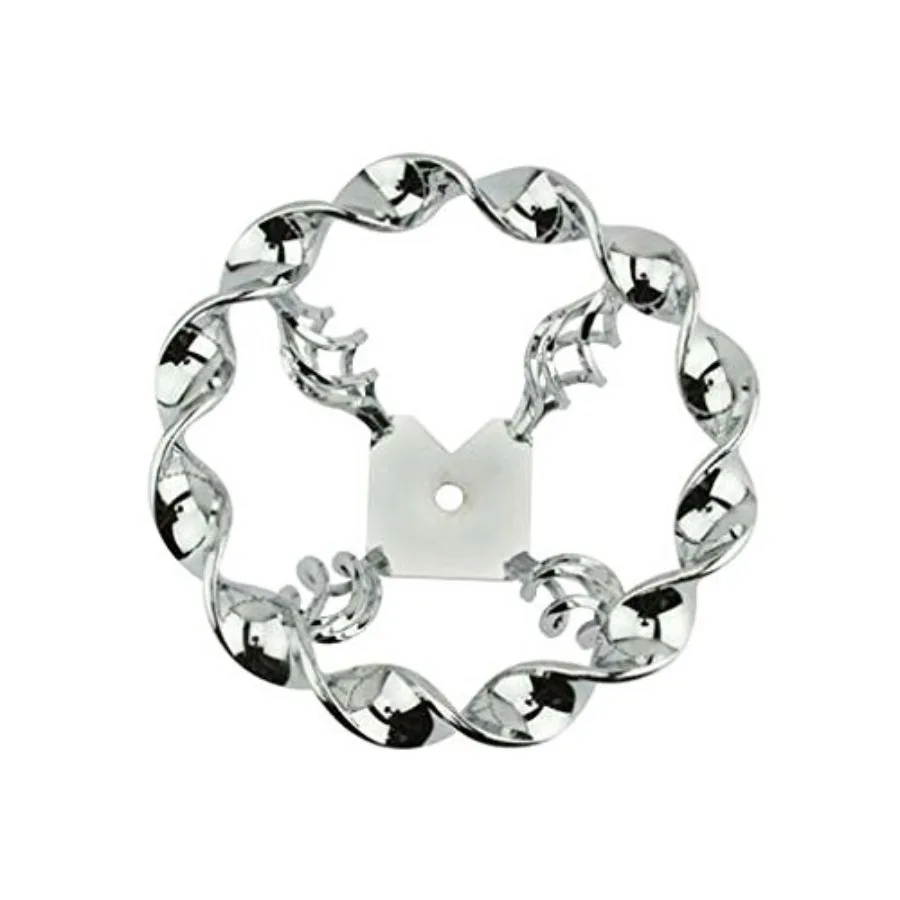 

Велосипедное двойное рулевое колесо с плоской витой цепью, хромированное для городских поездок на работу и любителей езды на велосипеде, прочная нержавеющая сталь