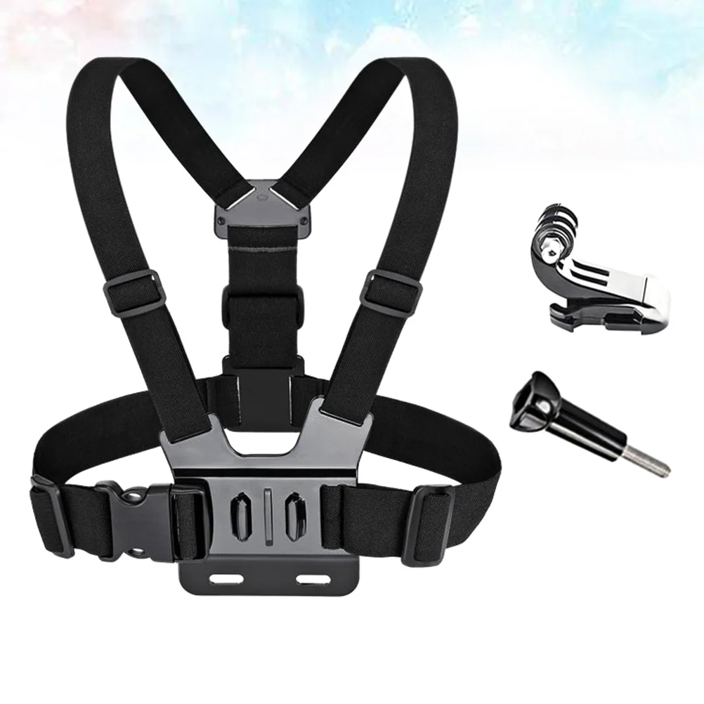 

1Set Motion Camera Accessories Chest Strap Body Tripod Harness Belt Adjustable for 4 3 3 2 1 Capture