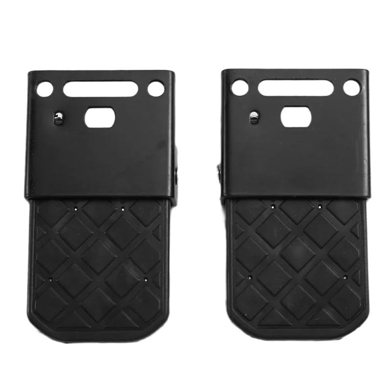 

A45F-2PCS Folding Truck Bed Step Anti-Slip For Boat Trailer Bumper Pickup Truck Tailgate Ladder Campers RV Exterior Parts