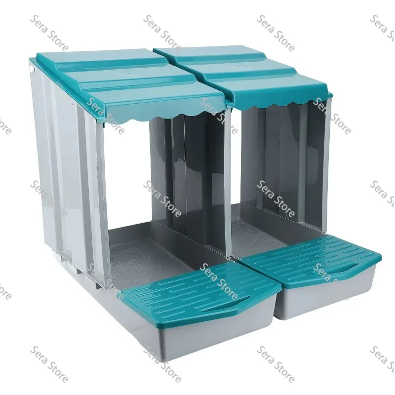 Chicken Nesting Box PP Comfortable Spacious Easy To Clean Chicken Egg Laying Box for Hens Ducks Poultry Supplies
