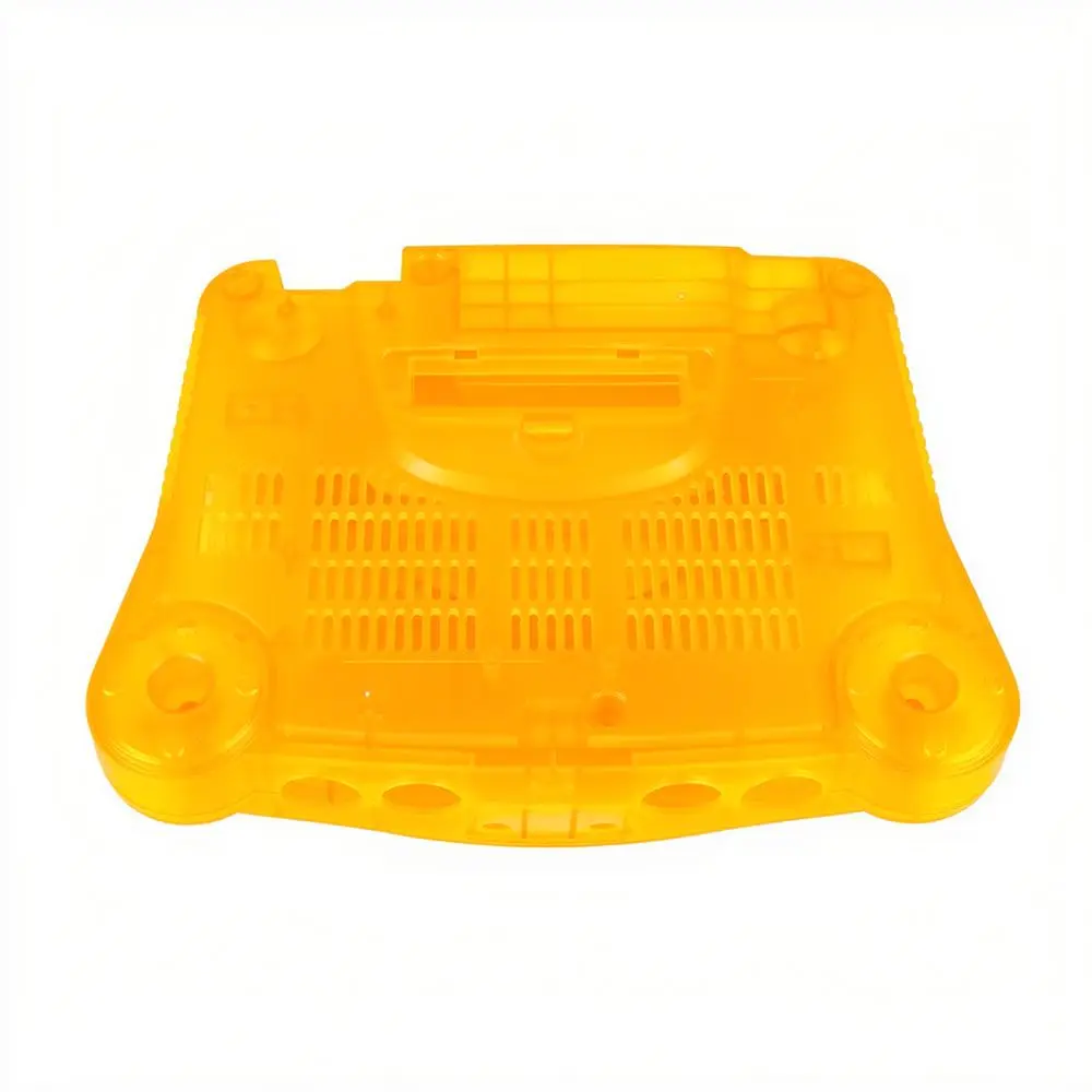 Protective Replacement Case For For N64 Gaming Console Translucent Housing With Repair Screwdriver Maintenance Kit