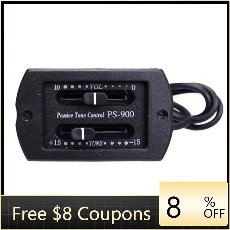

STLF PS 900 Acoustic Guitar 2 Band Preamp Amplifier Equalizer EQ Pickup Piezo