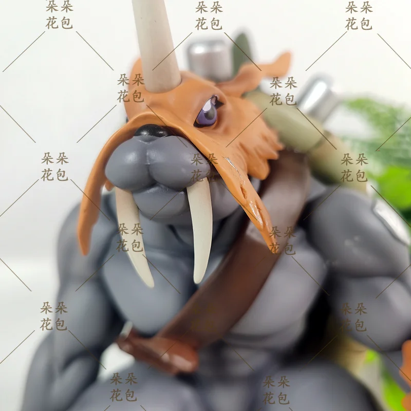 21 cm Digimon Adventure Anime Figuren Zudomon Figuren Pvc Standbeeld Collectie Model Bureau Decoratie Verjaardag Aangepaste Speelgoed Cadeau