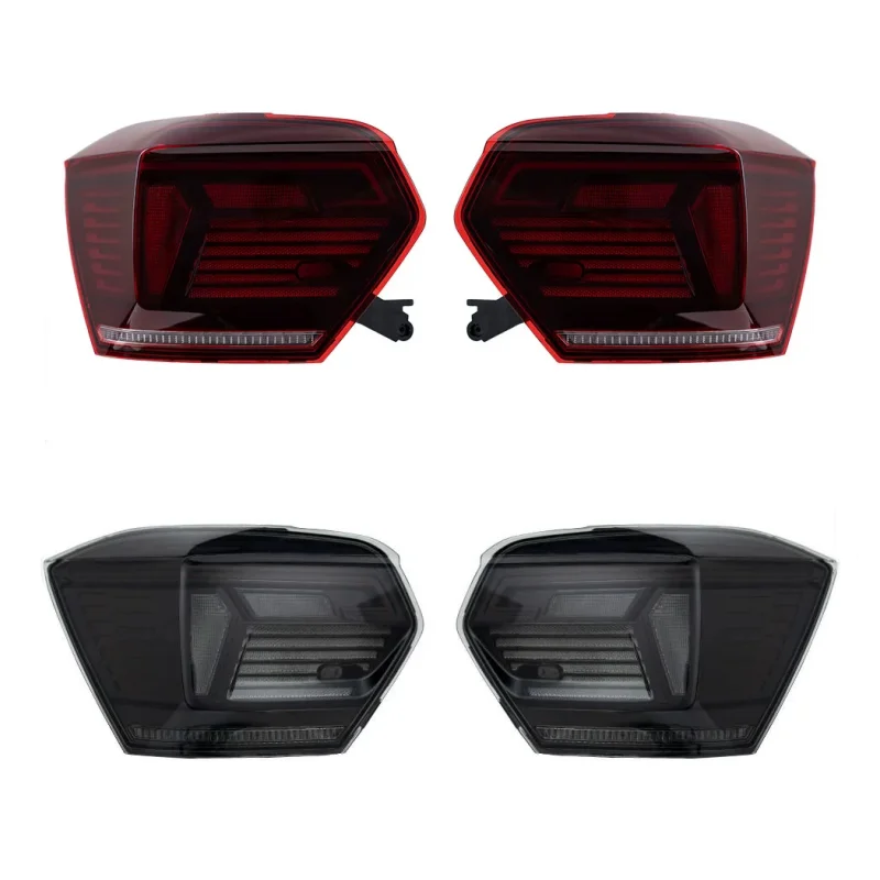 LED Tail light for Volkswagen vw POLO 19-23 modified stream Rear lamp break Turn Signal Assembly Car Accessories