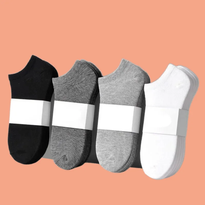 

10/20 Pairs 2024 New Fashion High Quality Ankle Socks Comfortable Solid Color Ankle Sock Pack Women's Casual Stockings Socks