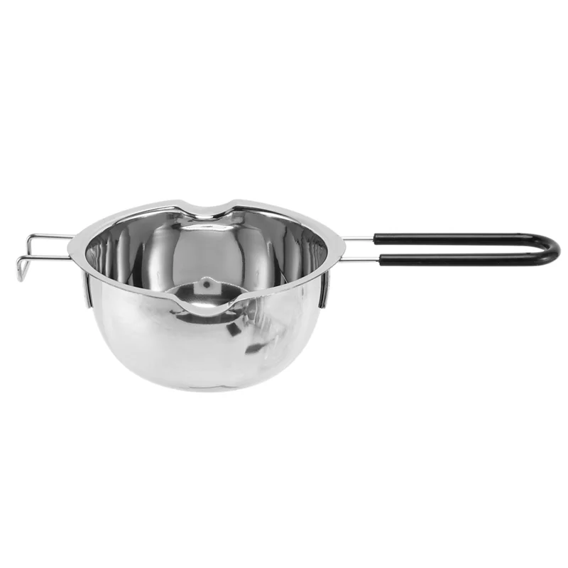 

ELEG-4X Double Boiler Pot Set Stainless Steel Melting Pot With Silicone Spatula For Melting Chocolate,Soap,Wax,Candle Making