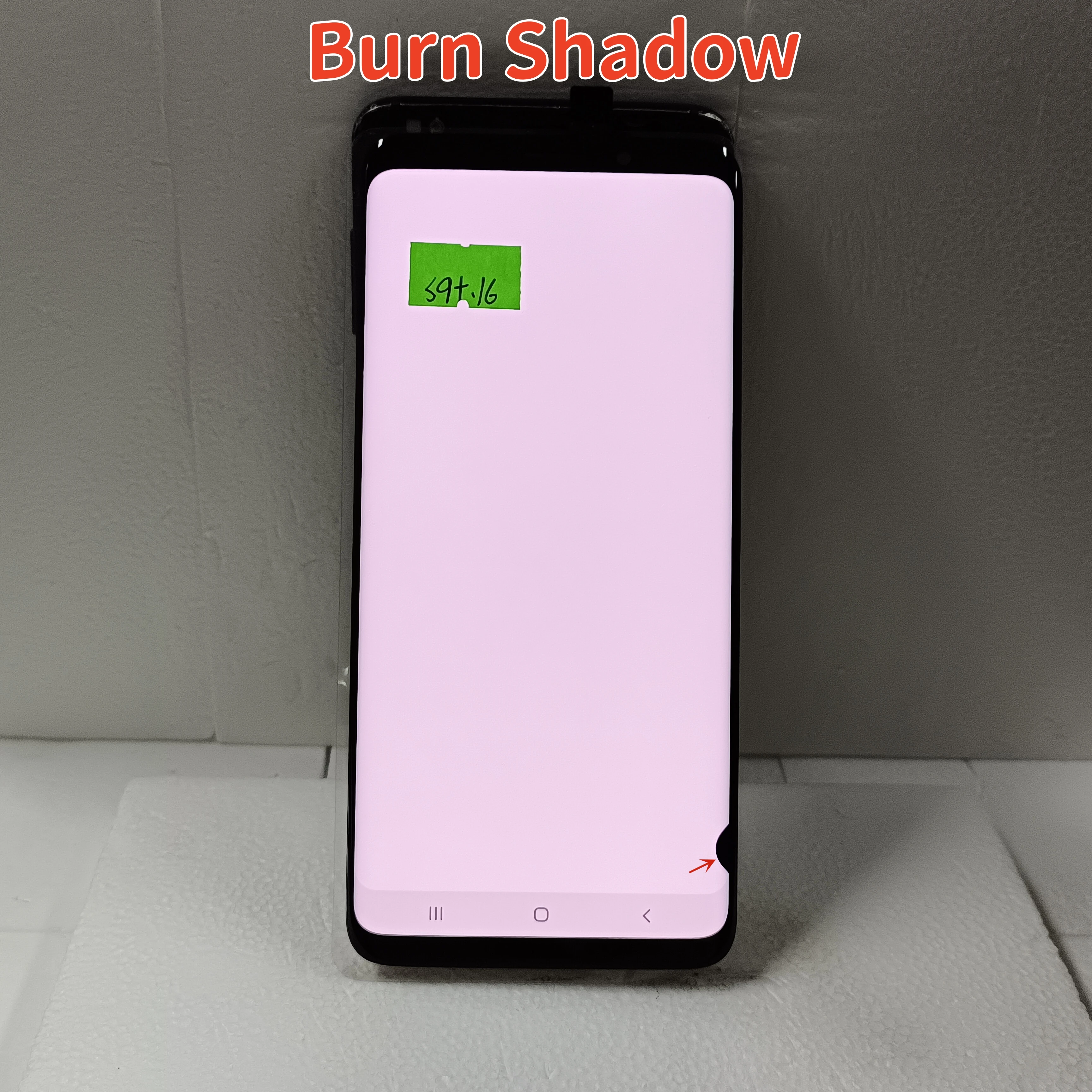 Super AMOLED For Samsung Galaxy S9 Plus LCD Display Touch Screen Digitizer S9 PLUS G965 G965F G965N With Burn Shadow