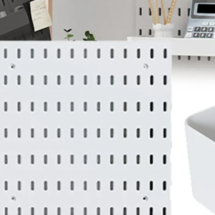 Wall Shelf Pegboard Display DIY Pegboard Kit Hole Board For Wall Panels Home Decor Hanging Shelf Decoration