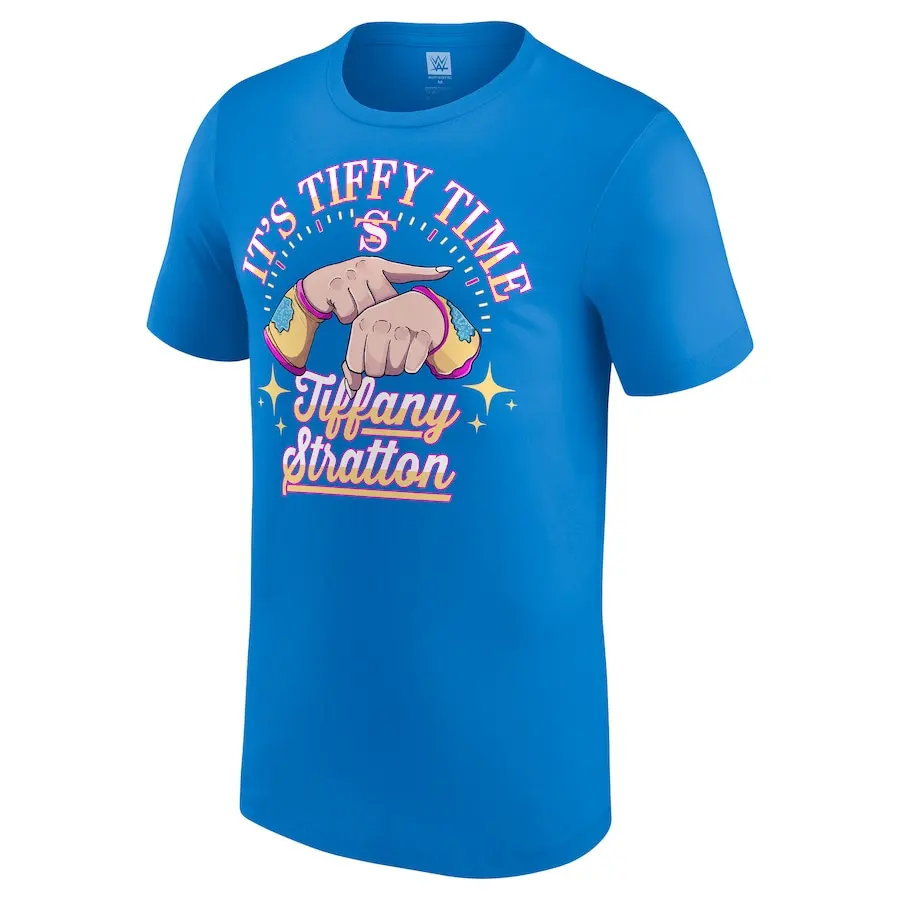 Men's Light Blue Stratton It's Tiffy Time T-Shirt