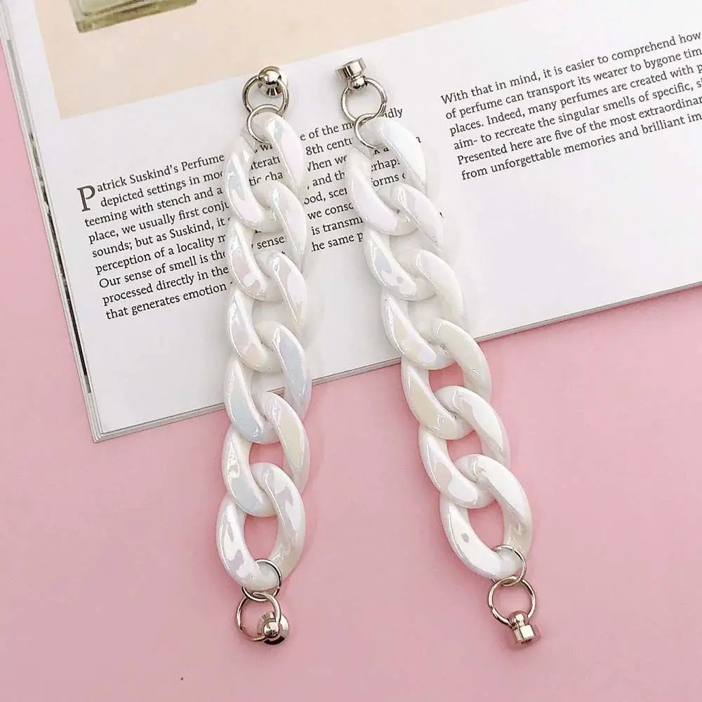 Acrylic Chain Link Phone Case Drop Hanging Chain Phone Fall Prevention Mobile Phone Chain Phone Loss Prevention Strap