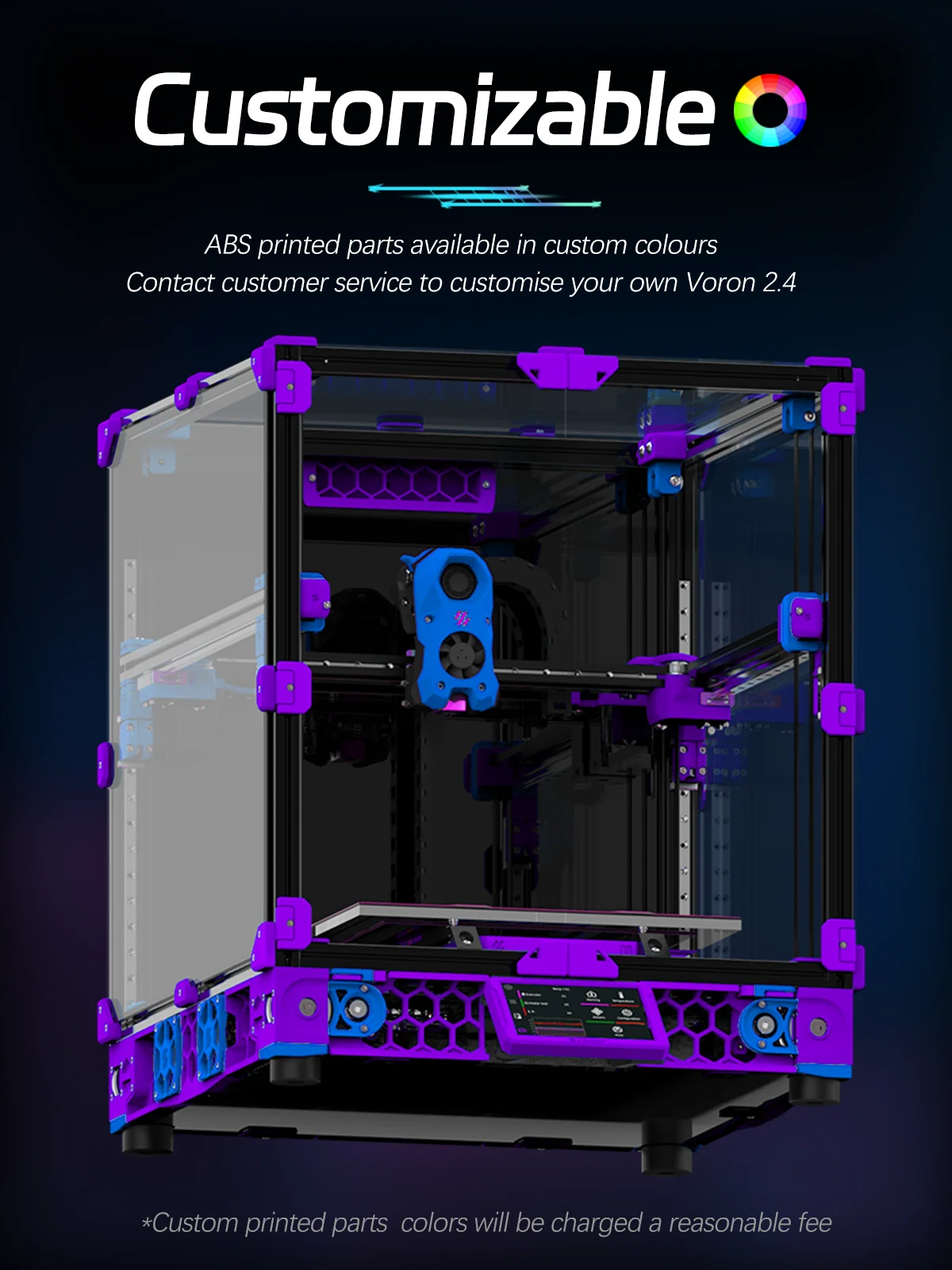 3Dプリンタ　Voron2.4 R2 S79ae1334dd2d458fb24314b062b52