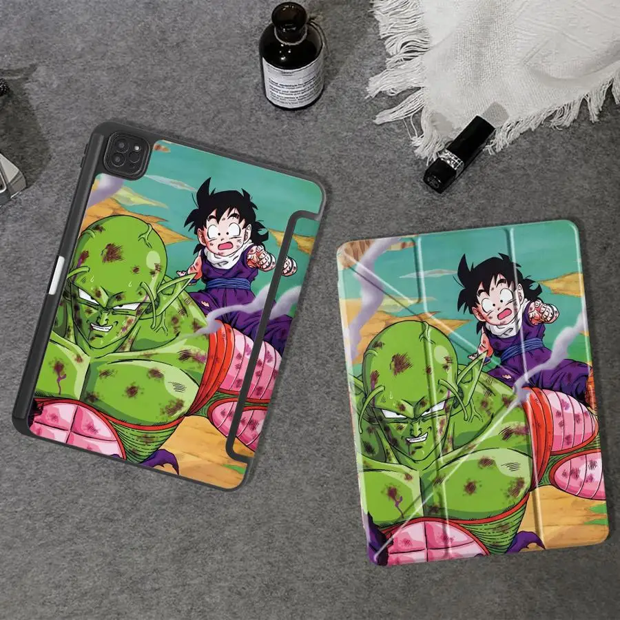 

Чехол-подставка для планшетов iPad Pro 2025, Pro 11-го, 10-го, 9-го, 8-го, 7-го поколений, 12.9 дюймов, Air 4, 5, M3, M2, 1, 2, M4, 11 дюймов, Mini 6, 7, Piccolo Gohan