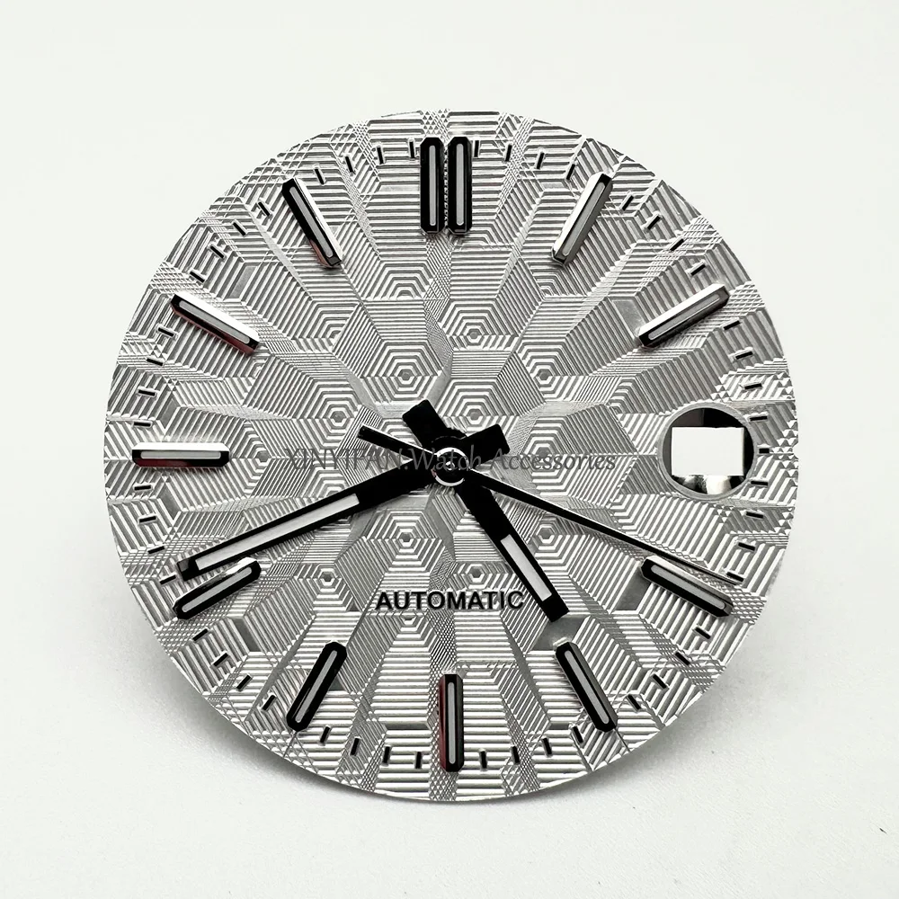 قرص حركة NH35 مقاس 28.5 مم، مناسب لملحقات تركيب الساعة الميكانيكية NH35A/NH36A