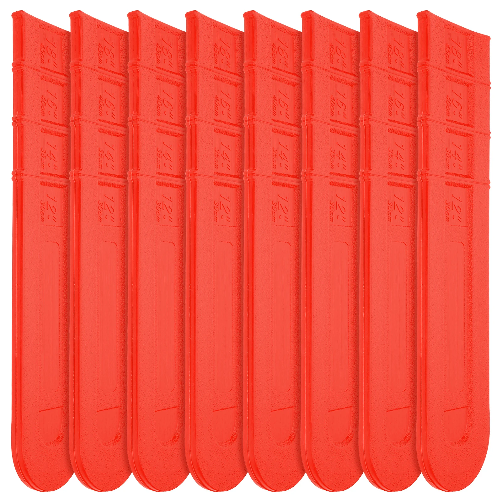 

8 Pcs Durable Plastic Scabbard Sleeve Protector Plastic Chainsaw Storage Case For Saw Sleeve Chainsaw Case Electric Tools