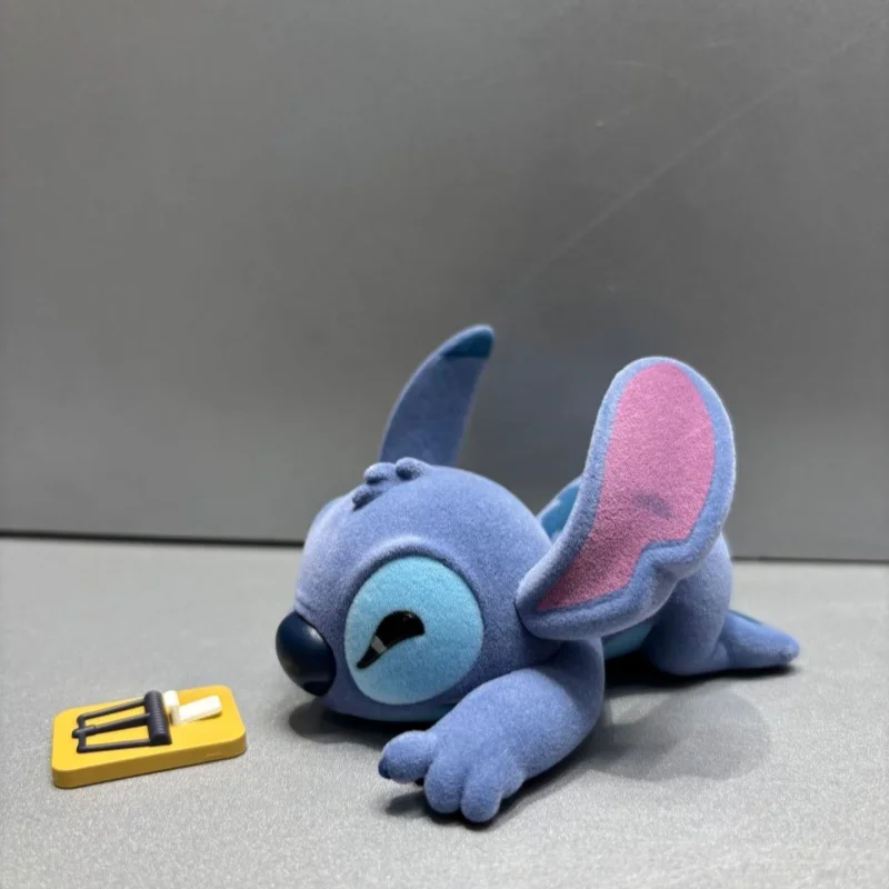 52toys 스티치 ‌ ‌   슈퍼트러블 시리즈 블라인드 박스 창의적이고 귀여운 인형 데스크탑 장식품 피규어 재미있는 소녀 선물