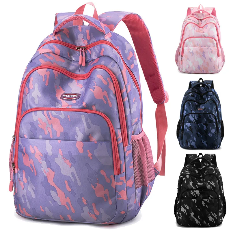 Elementary School Backpack For Boys And Girls Fashionable Backpack Trendy Middle School Travel Double Shoulder Bags On Sale 2026