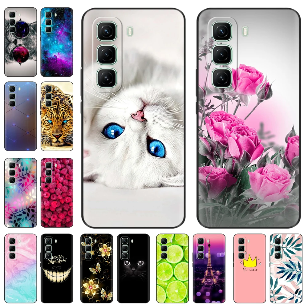 Para Infinix Hot 50 Pro Plus funda de moda TPU cubierta trasera suave para infinix Hot 50 funda parachoques Fundas para Infinix Hot50 Pro Fundas