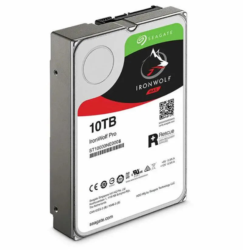 Per Seagate IronWolf Pro ST10000NE0008 10TB 7200 RPM 256MB di Cache SATA 6.0 Gb/s 3.5 