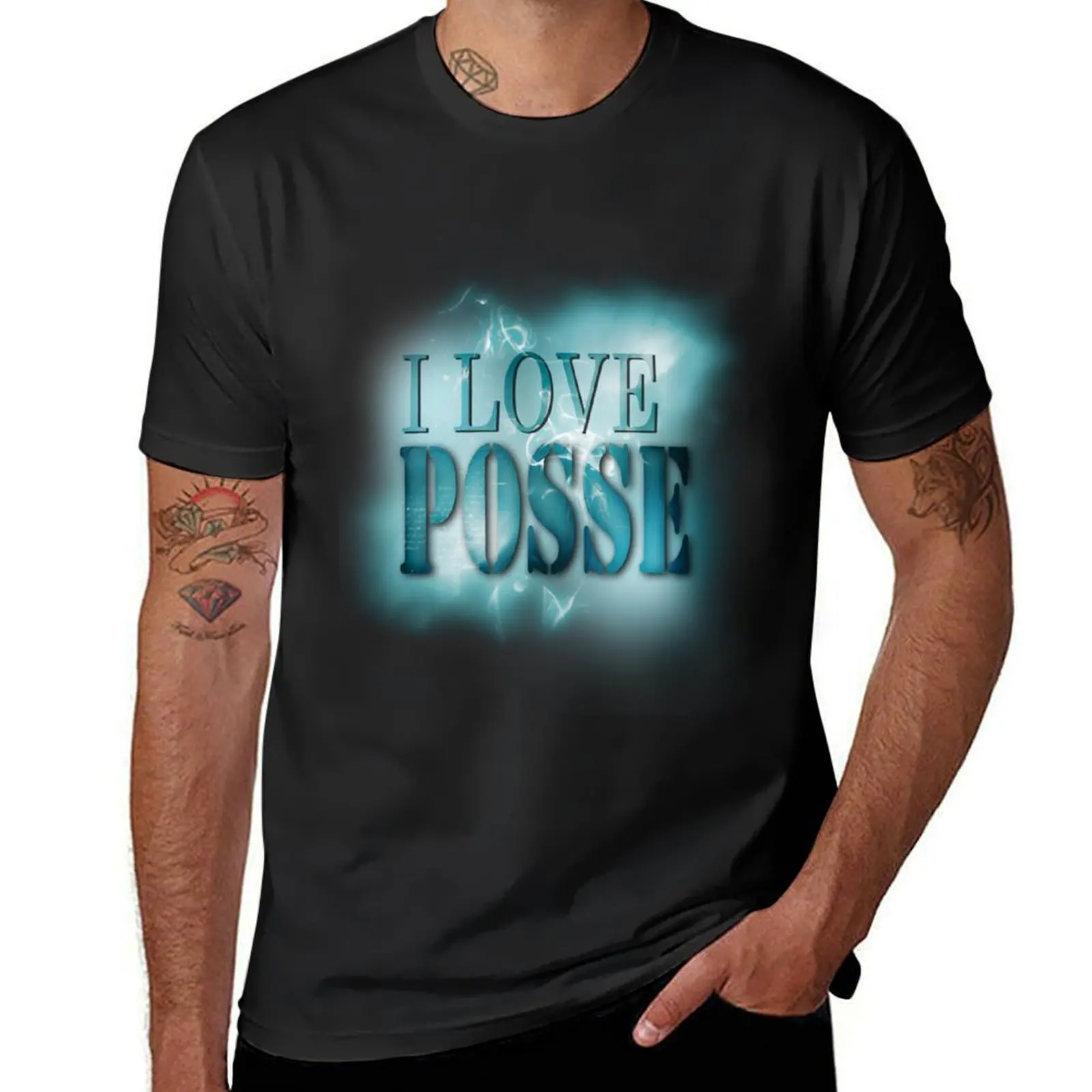 

I LOVE POSSE T-Shirt summer top blanks summer tops aesthetic clothes men clothes