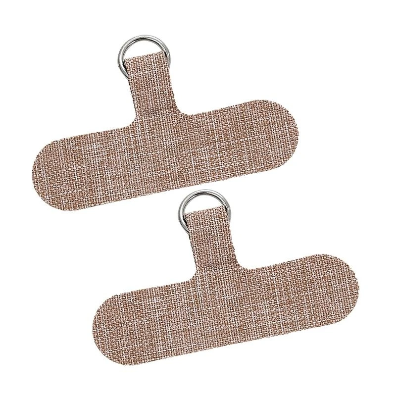 Pestaña cordones teléfono W89C para tarjeta vaina Junta Clip orificio correa colgante del parche 2 piezas