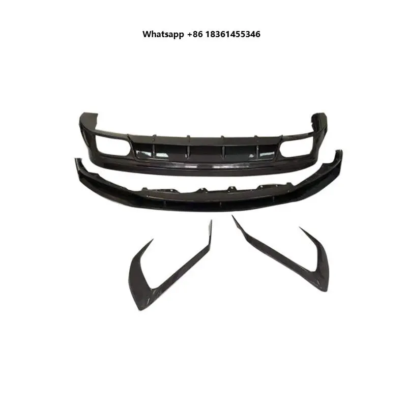 

For Levante Bodykit 2016-2022 Front Lip Splitter Rear Diffuser Canards Carbon Fiber Body Kit Parts Fits