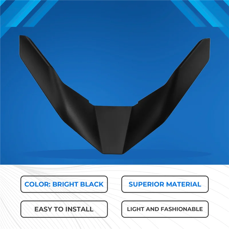 

НОВЫЙ передний обтекатель, защита клюва для ZONTES 368G 368G для мотоцикла, аэродинамический передний дизайн крылышка