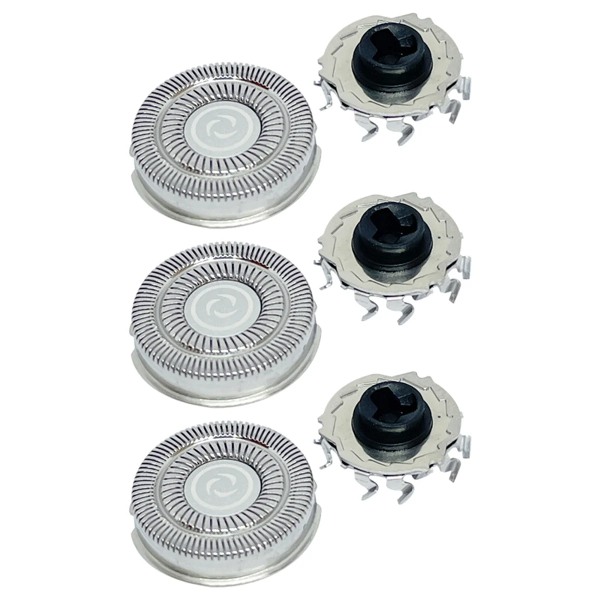 Populaire 3PCS voor FLYCO FR12 FS966 FS927 FS900 FS901 Elektrische Scheerapparaat Hoofd Vervanging Scheerapparaat Snijkop Accessoires