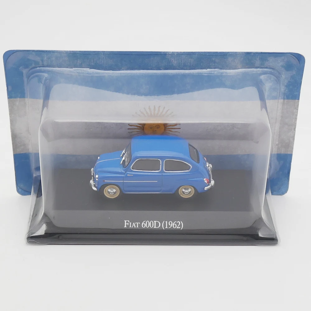 

1:43 Scale Fiat 600D 1962 Alloy Car Model Collection