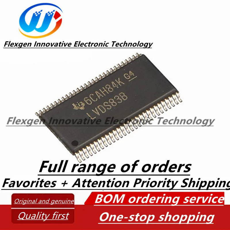 SN75LVDS83BDGG silk screen LVDS83B new original IC TSSOP-56 bus transmitter chip