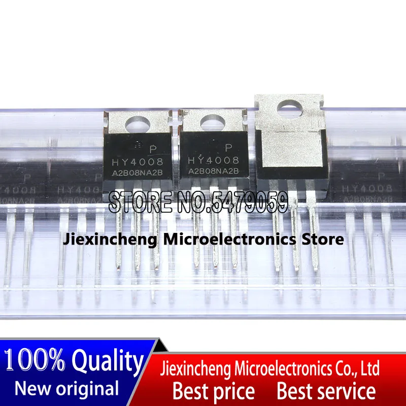 Transistor à canal N, HY4008P, HY4008, HY4008NA2P, TO-100, 200A, 80V, 220 Nouveau, Original, 10PCs-100% PCS/uno