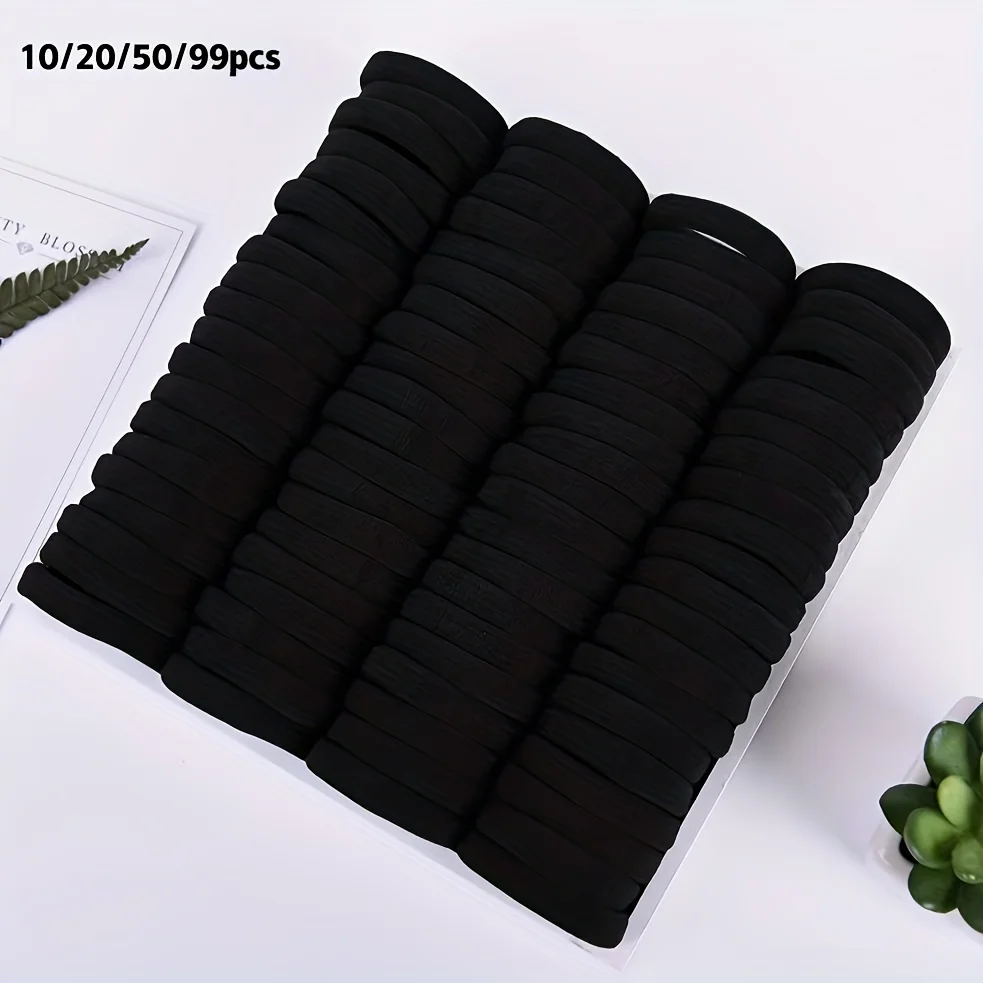 Black Hair Ties & B… - image