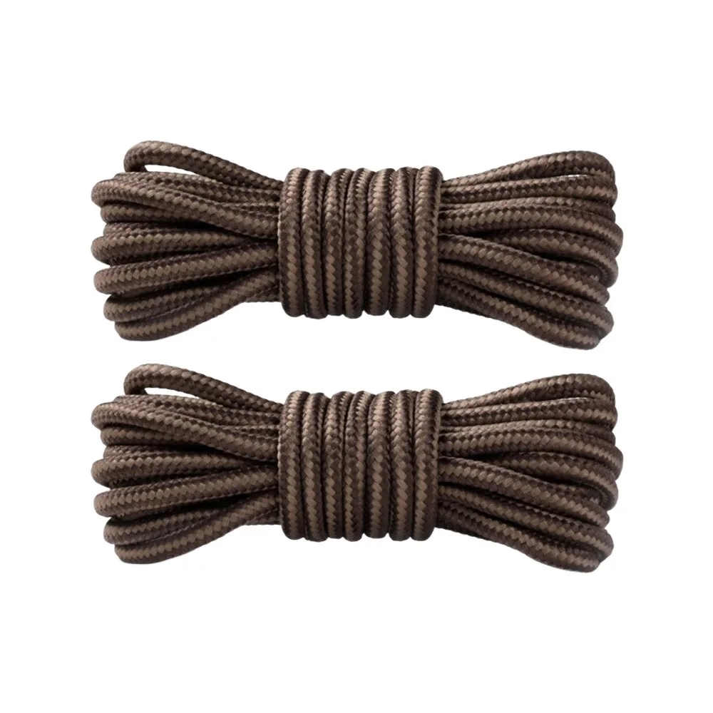 High Quality Round Shoelaces Replace Striped Hiking Laces Heavy Duty Colorful Shoe Shoestring Shoes Accessories