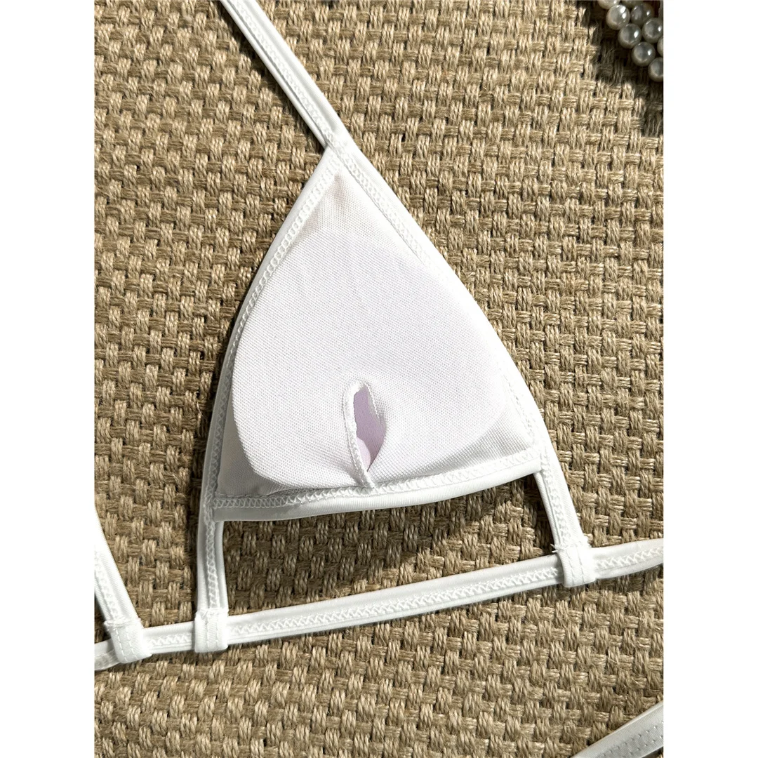 Sexy Extrem String Mini Micro Tanga Bikini Damen Badeanzug Frauen Bademode Zweiteiliger Bikini-Set Badeanzug Schwimmanzug V8373 – Detail 10
