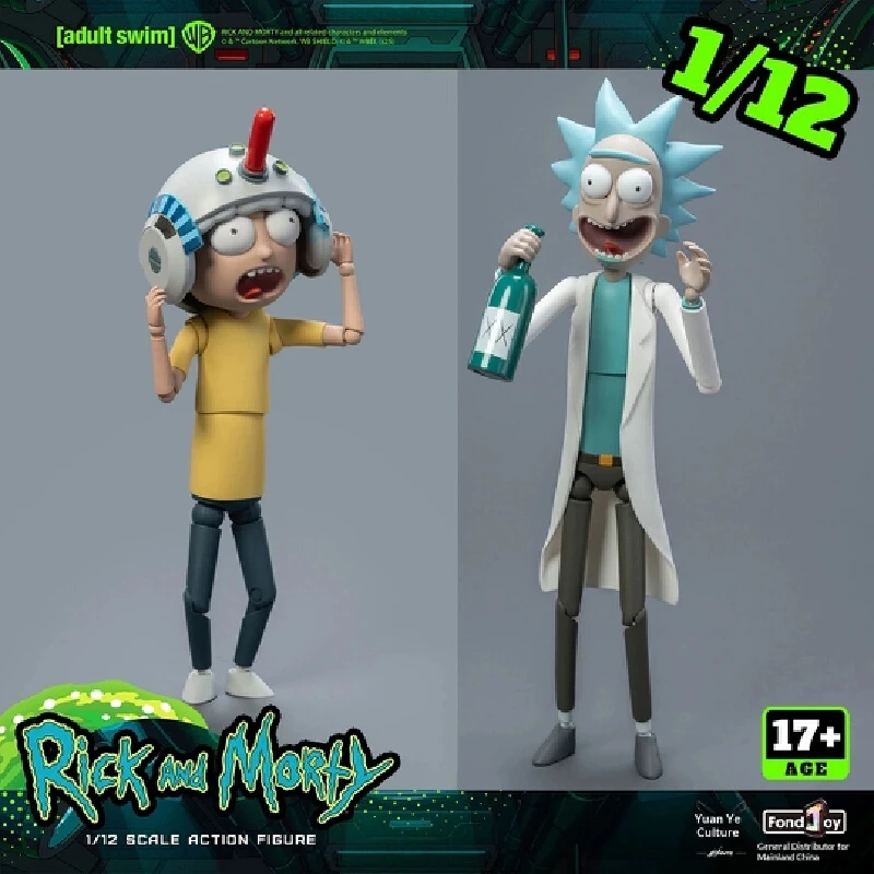 Pre-Sale 100% Original Fondjoy Action Figure Adult Swim Anime Action Figures Figurine 1/12 Model Toy Joint Movable Toys Gifts