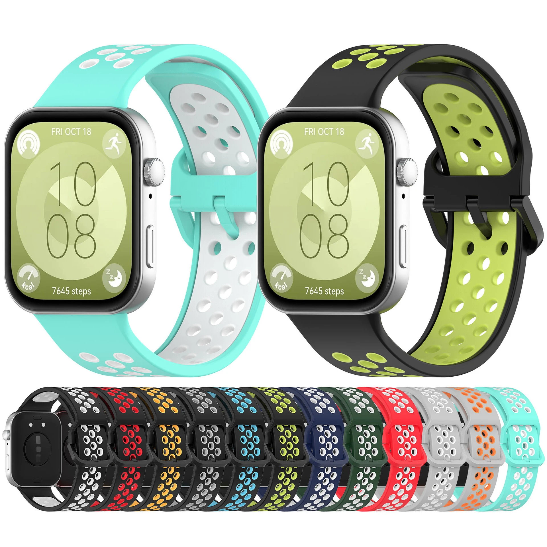 

Ремешок силиконовый для Huawei Fit 3, сменный спортивный браслет для Huawei Fit3, аксессуары для часов