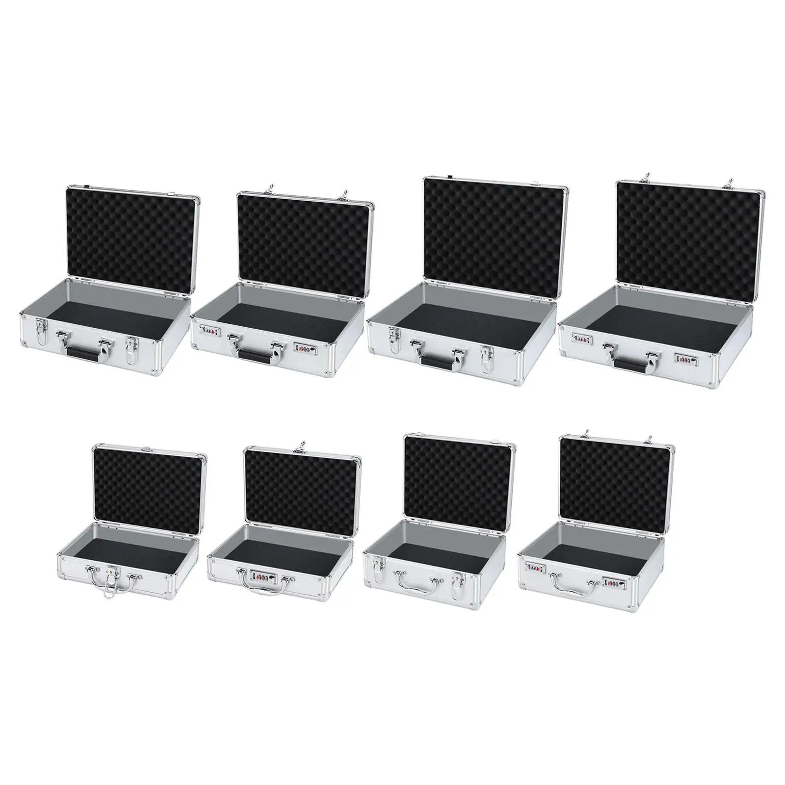 카메라 기어 운송 테스트 장비용 알루미늄 하드 운반 케이스