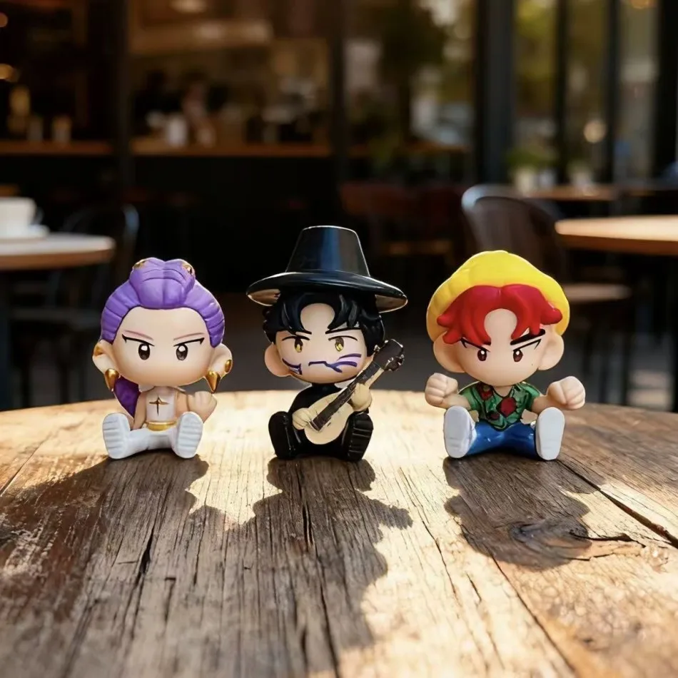 10 pezzi Q ver. KPop Demon Hunters Superstar Rumi Mira Zoe Acrilico PVC Action Figure Toy Anime Figurine Doll For Fans Brithday Gift