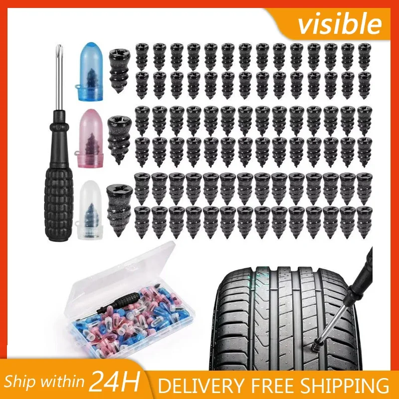 

Набор гвоздей для ремонта автомобильных шин, универсальный автомобильный мотоцикл, грузовик, вакуумный ремонт шин, набор инструментов для быстрого аварийного ремонта шин