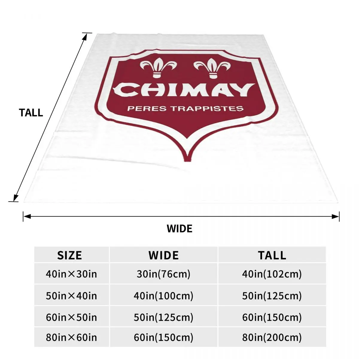 Chimay Blankets Soft Warm Flannel Throw Blanket Bedding for Bed Living room Picnic Travel Home Couch - view 4