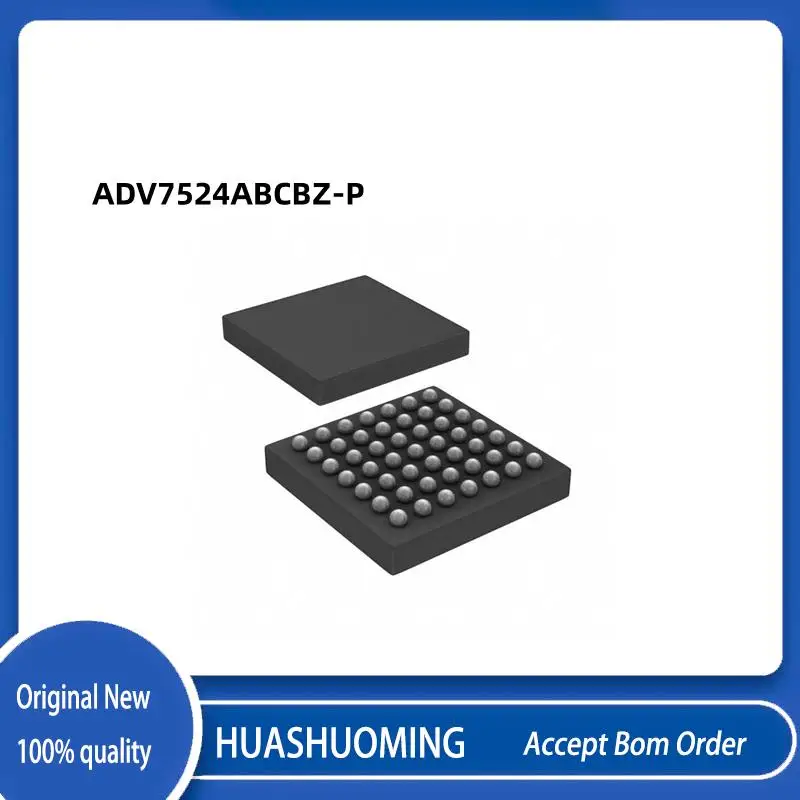 5pcs/lot   NeW  ADV7524ABCBZ-P-1RL  ADV7524ABCBZ-P ADV7524ABCBZ-P-1  ADV7524   BGA