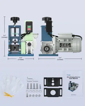 Automatický elektrický odizolovací stroj, měděné dráty, 0,06 10 nejlepší prodej stroj na odizolování mědi - №5